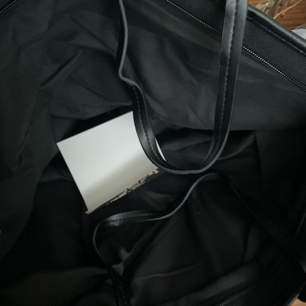 NIB Cleobella Black Canvas Tote - Picture 9 of 10